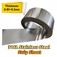316L Stainless Steel Strip Thin Steel Plate Corrosion-Resistant Stainless Steel Skin