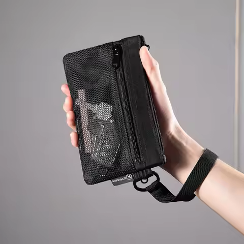 Kosibate Multi-Purpose Cell Phone Wallet Wristlet Bag EDC Pouch Passport Holder Zipper Coin Purse La