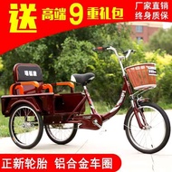 Ruifukang Elderly Tricycle Elderly Pedal Small Bicycle Bicycle Foldable Human Scooter