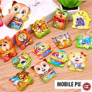 QC Cartoon Intellectual Small Puzzle Sliding 9-dimensional Moving Puzzle Jigsaw Puzzle