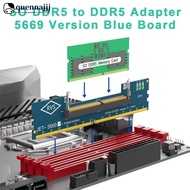 QUENNA Laptop DDR5 RAM to SO DDR5 U-DIMM Desktop Adapter Card Memory Tester SO DDR5 to DDR5 U-DIMM C