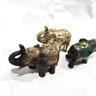10cm brass metal elephant miniature elephant brass decoration