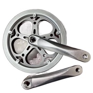 Foldable Bicycle 170mm Square Hole Aluminum Alloy Crankset Crank 36/38/42/44/46/48/52 Crankset