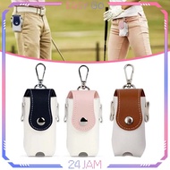 Golf Ball Pouch Portable Pouch Golf Ball Pu Leather Golf Ball Bag Universal Golf Ball Holder