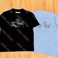 新款 2色選 Barbour x Paul smith 手繪風 魚仔 短袖T恤 tee