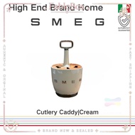 FableBox SMEG Retro Stainless Steel Cutlery Set Knife Fork Spoon Tableware Storage Holder