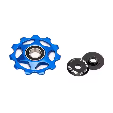 New 1PC Bicycle Rear Derailleur Jockey Wheel 11T 13T Steel Bearing Pulley AL7075 CNC Road Bike Guide
