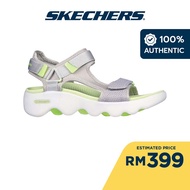 Skechers Women On-The-GO GOwalk Massage Fit Expressive Walking Sandals - 140653-GYLM Kasut Slipar Sl