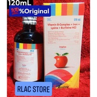 IROPLUS Vitamins  -  (Vitamin B-Complex + Iron + Lysine + Buclizine HCI) - RLAC