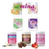 VITAMILK Booster Coklat Juice Strawberry Vanilla Apple Honeydew Grape Fibremeal Kalista ORI Awanees 