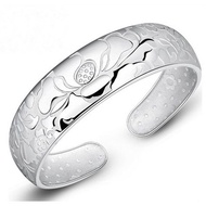 【READY STOCK】 S999 Silver Bracelet