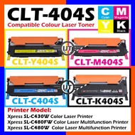 BCMY Compatible Samsung CLTK404S CLT K404S C404S M404S Y404S Xpress SL-C430 SL-C430W SL-C433W SL-C48