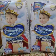 (1kg) Pampers Mamy Poko/Mamypoko Pants Royal Soft S38 M34 L28 XL24 xxl20 boys&amp;girls Diaper Pants