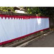 5.5 Meters of kelir wayang Kulit, standard puppet oswot material