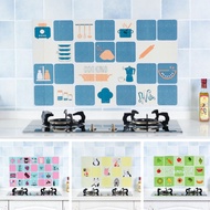 Kitchen Stove Oil-Proof Sticker High Temperature Resistant Oil-Proof Sticker Cabinet Tile Sticker Wa