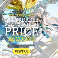 Wuthering Waves - Affordable Low/Mid/High Price Account Sea Server Only, Single Log PROMO2