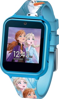 Accutime Kids Disney Frozen Smart Watch with Camera for Kids and Toddlers - Interactive Smartwatch for Boys &amp; Girls with Games, Voice Recorder, Calculator, Pedometer, Alarm, Stopwatch Turquoise