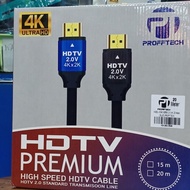 HDMI cable 1.5 meters, 3 meters, 5 meters, 10 meters, 15 meters, 20 meters, 25 meters