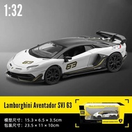 MSZ CCA Mô Hình Ô Tô Hợp Kim Aventador SVJ 63 1:32 Xe Đồ Chơi Trẻ Em Mô Hình Tĩnh Đúc Khuôn Có Đèn K