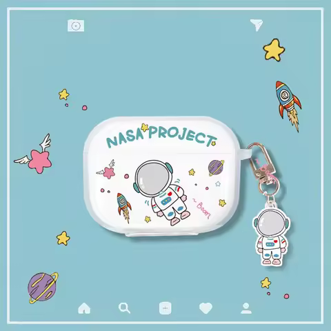 For Xiaomi Redmi Buds 3 Lite Cartoon Transparent Soft Case Redmi Buds3 Lite Earphone Charging Box Ca