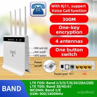 RJ11 Voice Function VoLTE Call Teleone Wireless Net Modem 4G Wifi Sim  Router Mobile Wi-fi Hotspot Broadband LT289