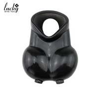 Male Reusable Penis Sleeve Cock Scrotum Ring Sex Toy Chastity Delay Ejaculation