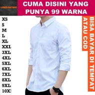 KEMEJA 99 COLORS 10XL 9XL 8XL 7XL 6XL 5XL 4XL 3XL XXL XL LMS XS Men's Shirt Men's Shirt Long Shirt B