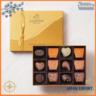 Gift Return Chocolate Sweets GODIVA Classic Gold Collection (12 pieces)