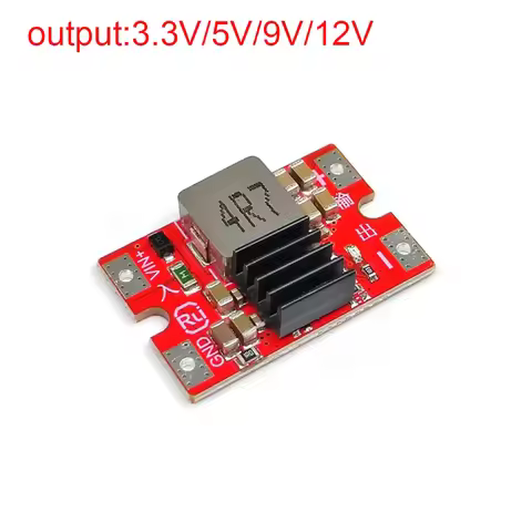 Mini Step-down Power Supply Module DC6V-27V to DC3.3V/5V/9V/12V 96% Efficiency 8A High Power Buck Po