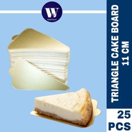[25PCS] TRIANGLE CAKE BOARD / SLICE CAKE BOARD