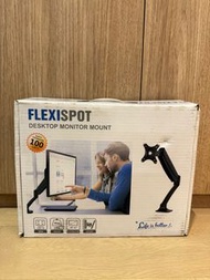 螢幕支架[專業打機][工作設計][雙屏必備] Flexispot Deskstop Monitor Mount