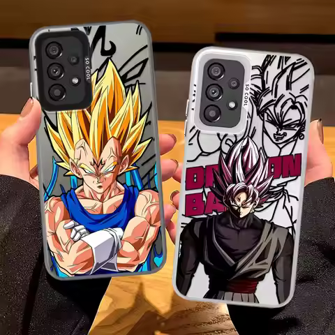 Dragon Ball Cartoon Case for Samsung Galaxy A25 A73 A72 A16 A34 A23 A71 A13 A17 A52 A14 A56 A12 A54 