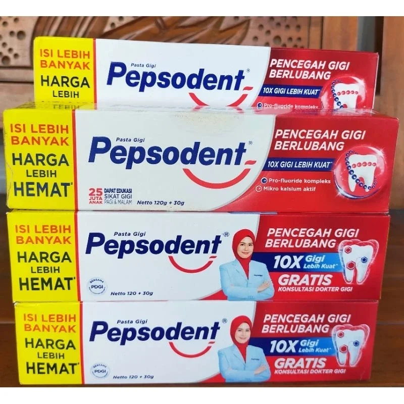 Pepsodent pasta gigi 120gr+30gr