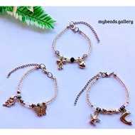 Pandora Bead Bracelet Aesthetic Bead Bracelet/ Wanita Pandora Beads Bracelets