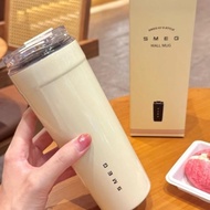 550ml Smeg Iced Coffee Mug Stainless Steel Travel Water Bottle Insulated Cup Portable Car Water Cup 