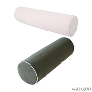 [Haluoo] Neck Pillow for Sleeping, Bolster Pillow, Cylinder Pillow, Neck Support Memory Foam Cervical Pillow