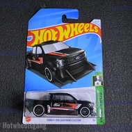 Hot Wheels Ford F150 Lightning Custom 2023 First Editions 2024 Red Black Blue Model With Rollcage Ho