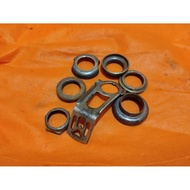 The Mister original steering wheel + light holder for onthel bicycles