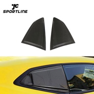 Dry Carbon Fiber Side Window Louver Vents for Chevy Camaro ZL1 RS SS Coupe 2-Door 16-19