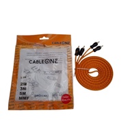 Cable rca 2.5m cableone rca 2.5m cableone