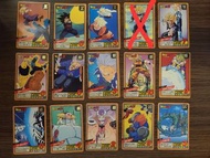 港版龍珠激鬥7至9代白咭卡 非閃非幽遊亂馬星矢