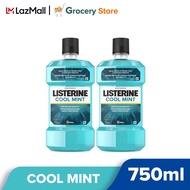 Listerine Mouthwash Cool Mint 750ml [Twin Pack]