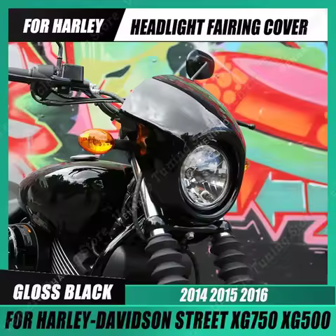 FOR HARLEY-DAVIDSON "STREET" SERIES XG500 XG750 750 500 HEADLIGHT FAIRING COVER KITS MOTORCYCLE MASK