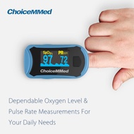 เครื่องวัดออกซิเจนปลายนิ้ว ChoiceMMed Fingertip Pulse Oximeter รุ่น MD300C29