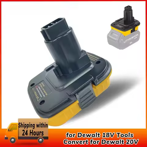 DCA1820 20V Battery adapter for Dewalt 18V Tools Convert for Dewalt 20V Lithium Battery DC9096 DE909