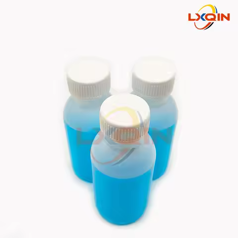LXQIN printhead cleaning liquid for Eco-solvent water based for Epson XP600/DX5/I3200 for Inkjet Pri