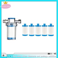 2 Set Household to Impurity Rust Sediment Washing Machine Water Heater Shower Shower Water Filter Fr