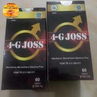 4G Joss Kapsul Herbal Obat Penambah Stamina Pria 4 G Joss Murah Isi 60