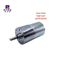 24V ZGA37RG 12V dc gear motor 5RPM 10RPM 15RPM 20RPM 30RPM 50RPM 100RPM to 1000RPM 37MM Gear-box Dc 