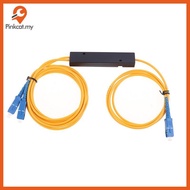 Pinkcat PLC Splitter  APC 1X2 PLC Singlemode Fiber Optical Splitter /UPC PCL Splitter Internalputer 